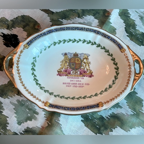 👑HP👑King Edward VIII 1937 Coronation Bowl with Handles - Picture 1 of 7